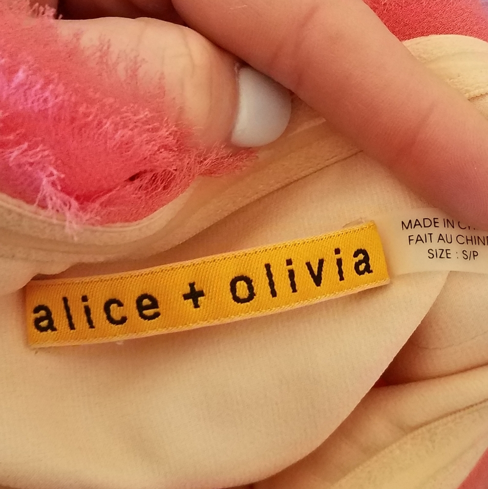 Alice and Olivia strapless cocktail dress - Picture 3 of 12